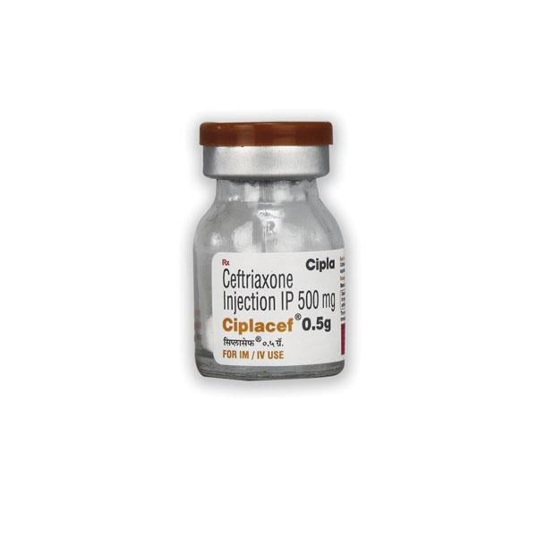 Ciplacef 500mg Injection 1'S