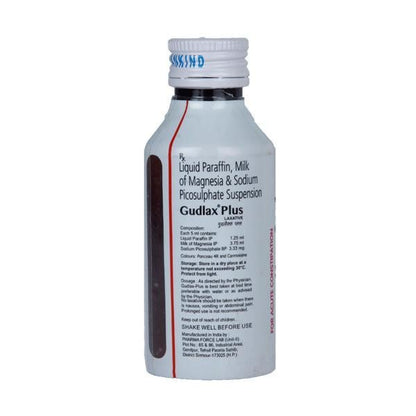 Gudlax Plus Sugar Free Peppermint Flavour Suspension 110ml