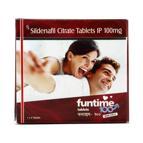 Funtime 100mg Tablet 4'S