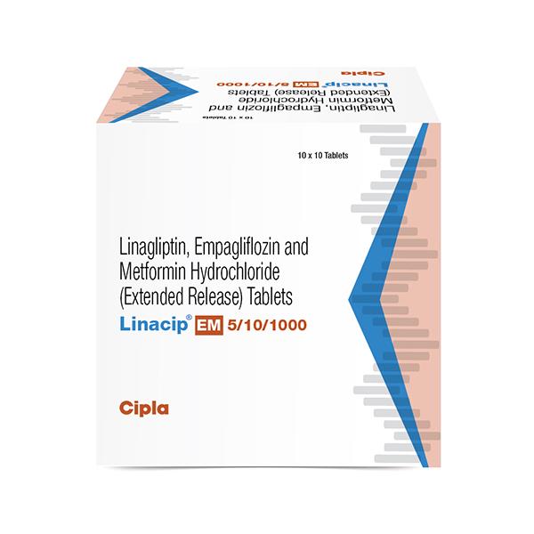 LINACIP EM 5/10/1000 Tablet 10's