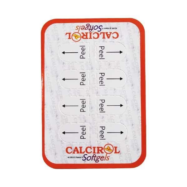 Calcirol 60000IU Softgel 8'S