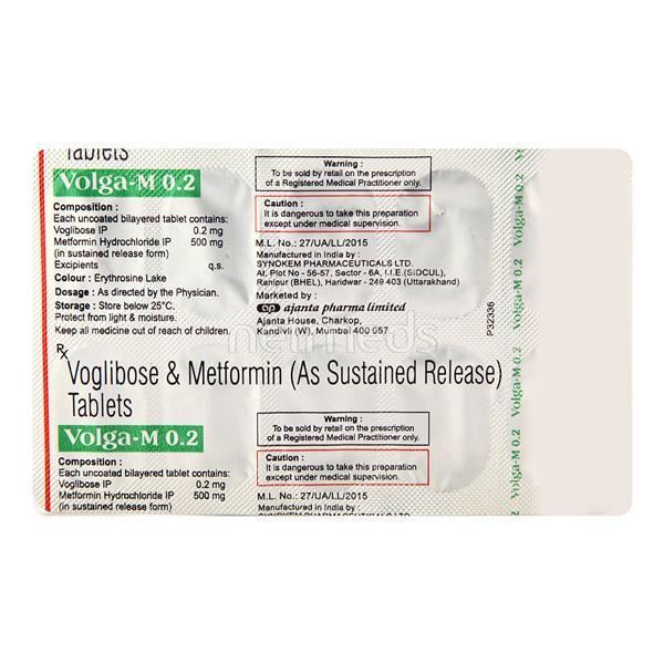 Volga M 0.2mg Tablet 10'S