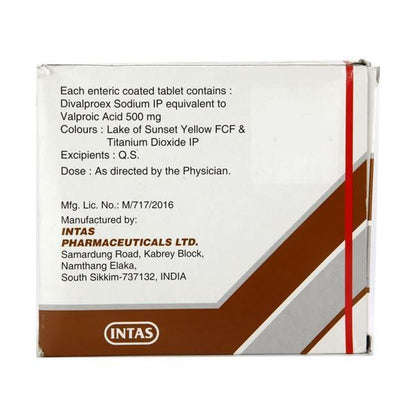 Divaa 500mg Tablet 15'S