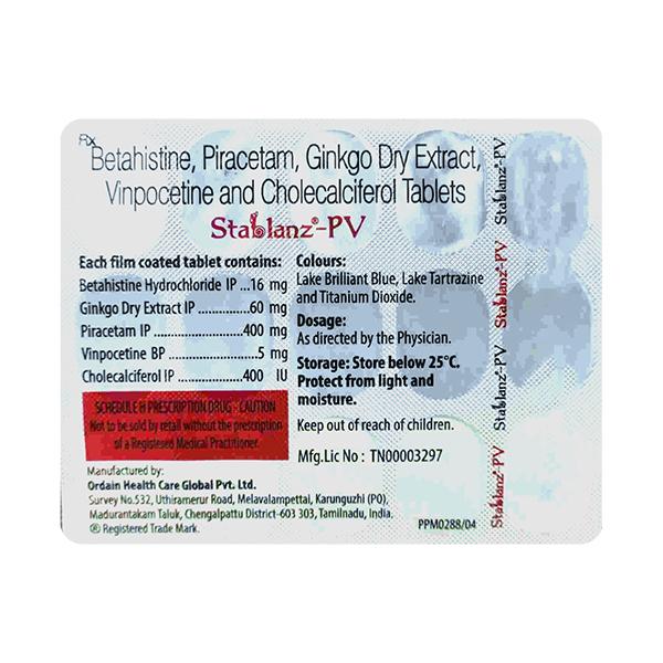 STABLANZ PV Tablet 15's
