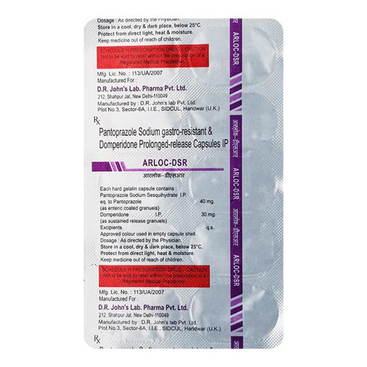 Arloc DSR Capsule 10'S