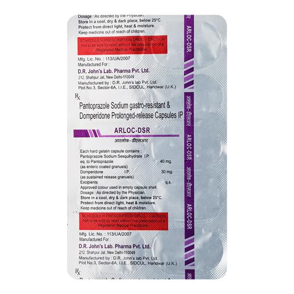 Arloc DSR Capsule 10'S