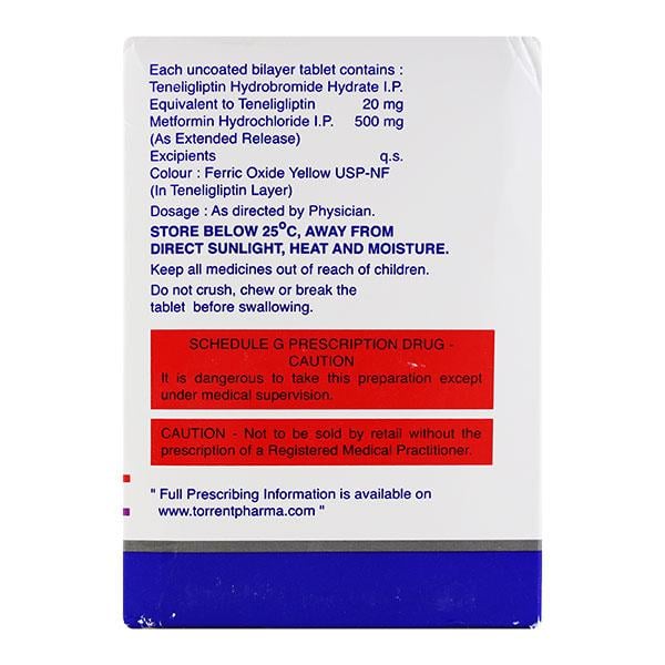 Teneza M 500mg Tablet 10'S