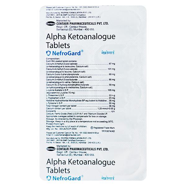 Nefrogard Tablet 10'S