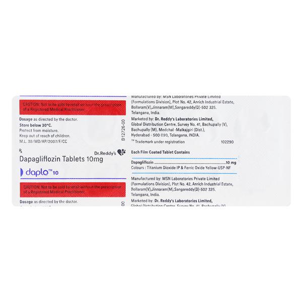 DAPLO 10 Tablet 10's