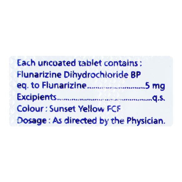 FLUNAHIST 5 MG Tablet 10's