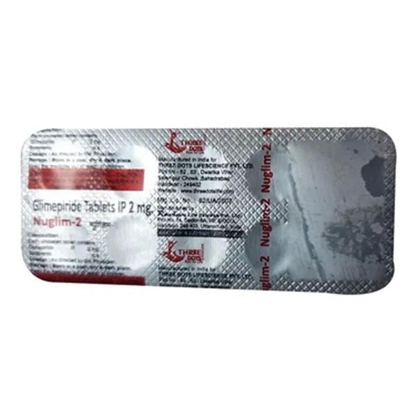 NUGLIM 2mg Tablet 10's