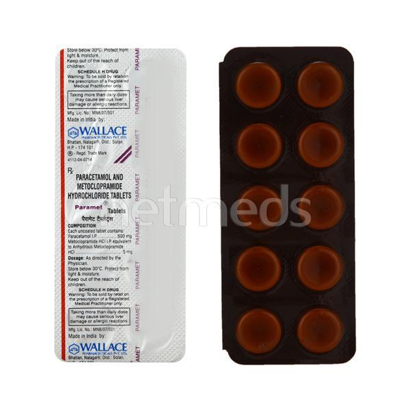 Paramet Tablet 10'S