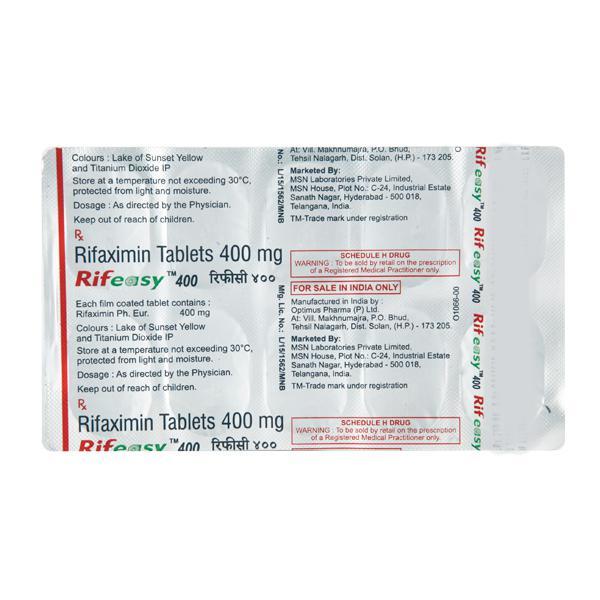 Rifeasy 400mg Tablet 10'S