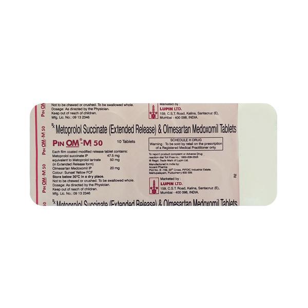 Pinom M 50mg Tablet 10'S