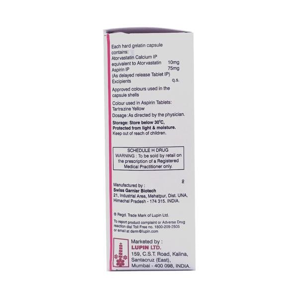 Tonact Asp 75mg Capsule 15'S