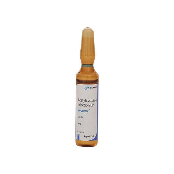 Mucomix 1000mg Injection 5ml