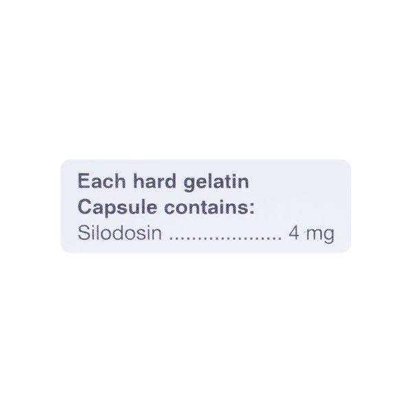 Silofast 4mg Capsule 15'S