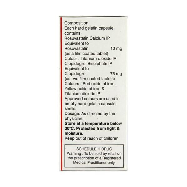 Novastat CV 10 Capsule 15'S
