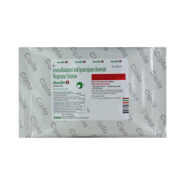 Duolin 3 Respules 5X3ml