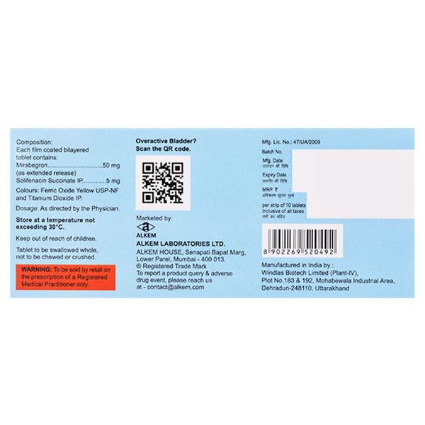 MIRAKEM S 50 Tablet 10's