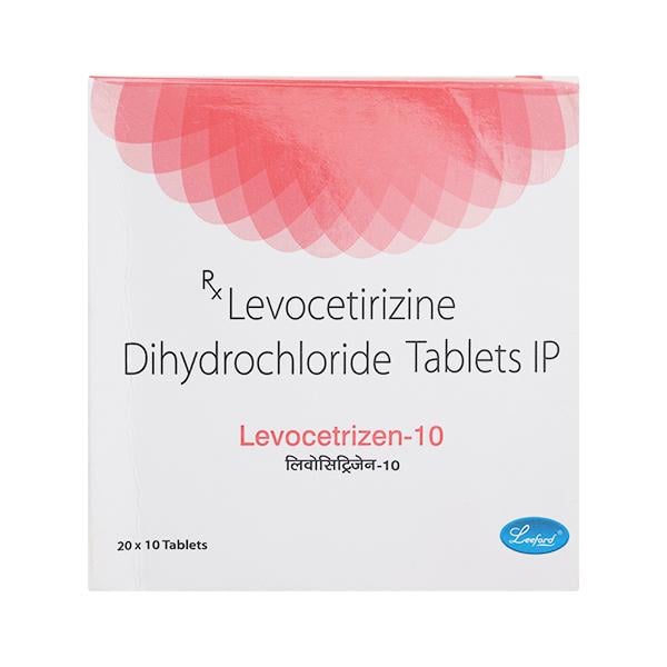 LEVOCETRIZEN 10mg Tablet 10's