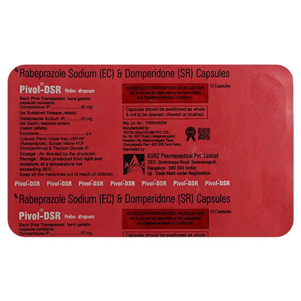 PIVOL DSR Capsule 10's