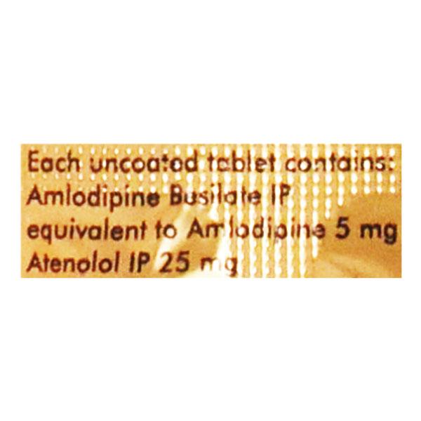 Amlong A 25mg Tablet 10'S