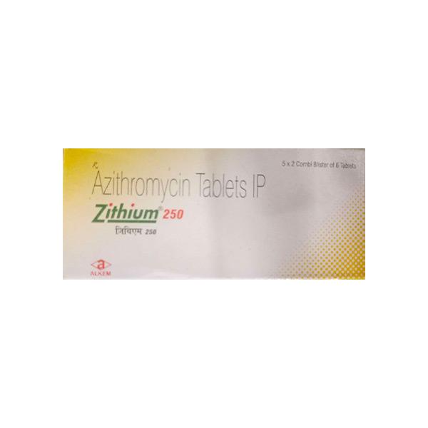 Zithium 250mg Tablet 6'S