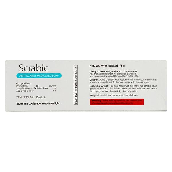 SCRABIC Soap 75gm