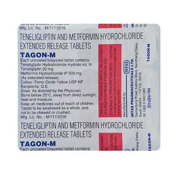 Tagon M Tablet 15'S