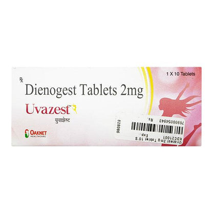 Uvazest 2mg Tablet 10'S