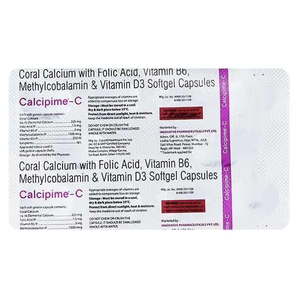 CALCIPIME C Softgel 10's