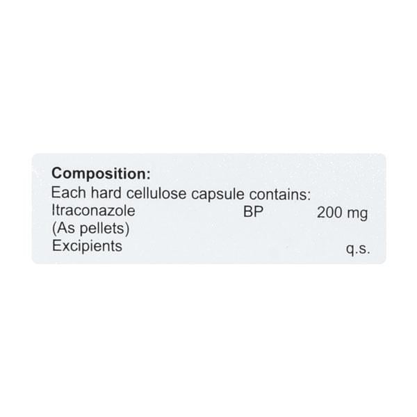 ITROMED 200 Capsule 10's