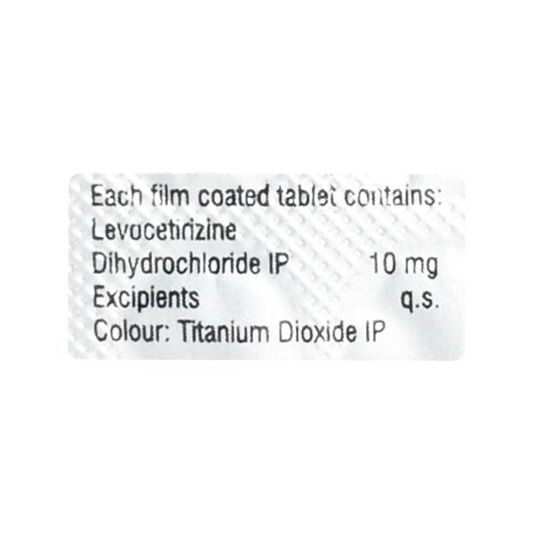 Teczine 10mg Tablet 15'S