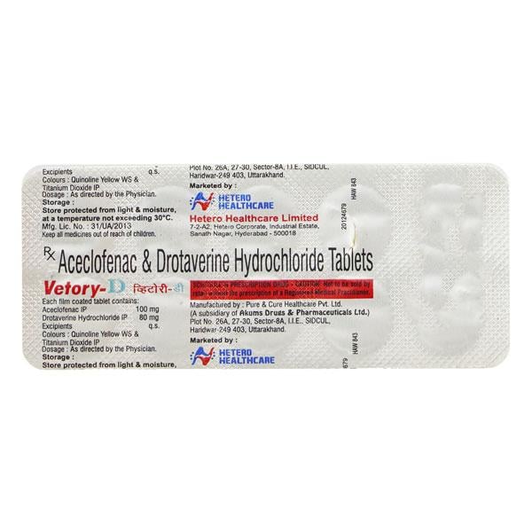 VETORY D Tablet 10's