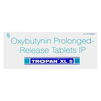 Tropan XL 5mg Tablet 10'S