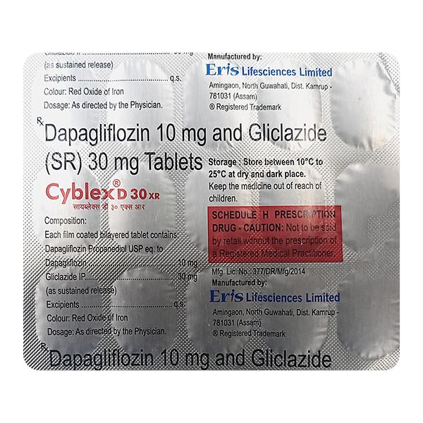 CYBLEX D 30 XR Tablet 15's