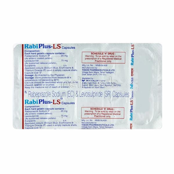 Rabiplus LS Capsule 10'S