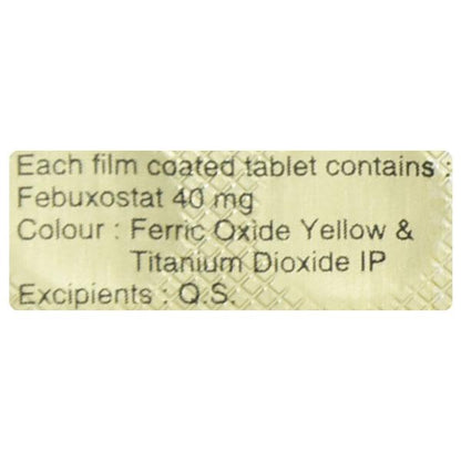 Fabulas 40mg Tablet 10'S