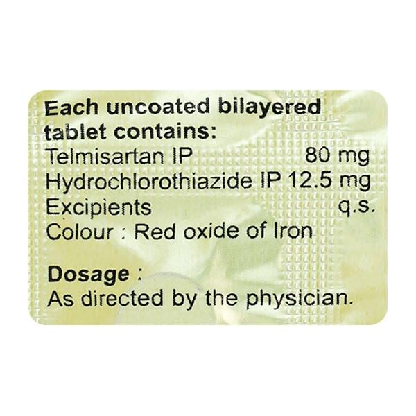 Tellzy H 80mg Tablet 15'S