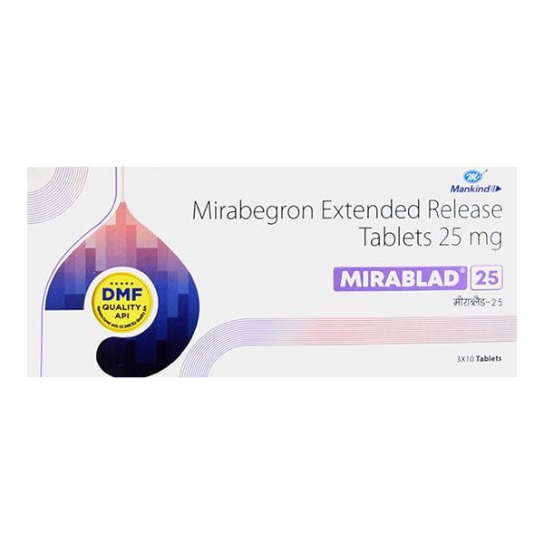 MIRABLAD 25 Tablet 10's