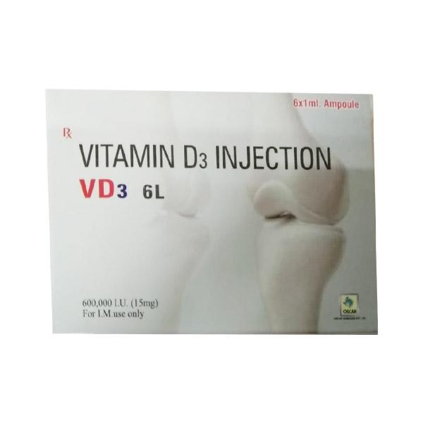 V D3 6L Injection 1ml