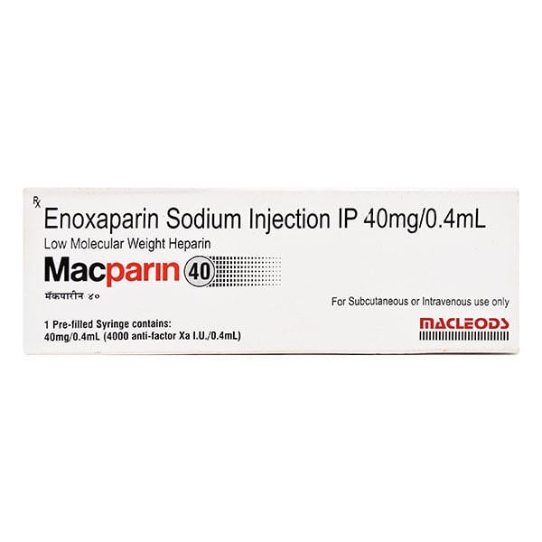 Macparin 40mg Injection 0.4ml