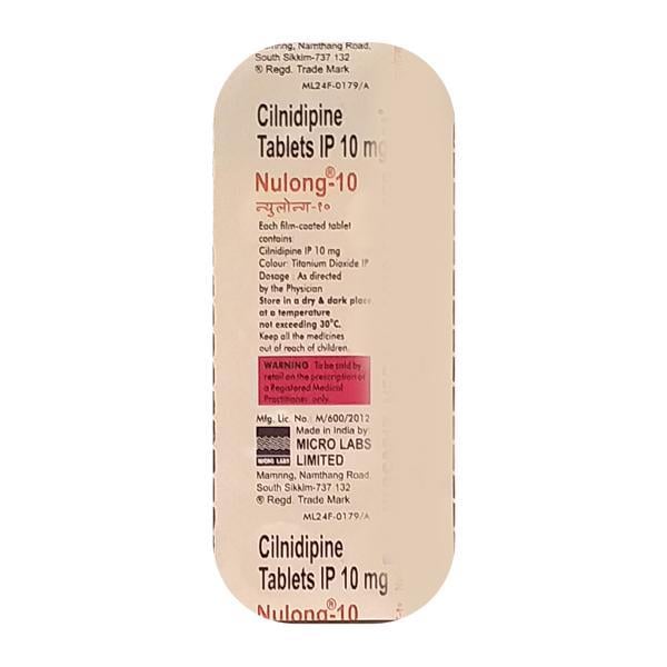 Nulong 10mg Tablet 10'S