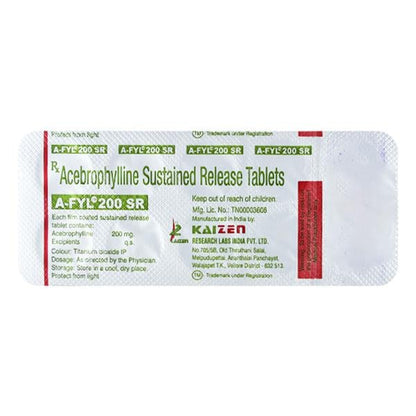 A FYL 200 SR Tablet 10's - Global Surgicals