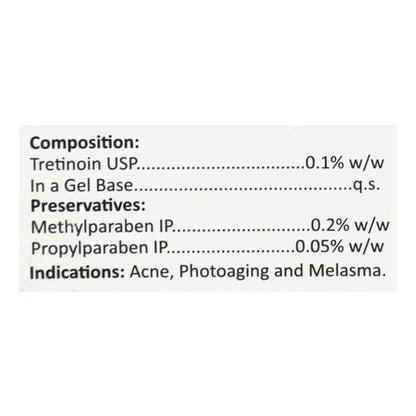 A Ret 0.1% Gel 20gm - Global Surgicals