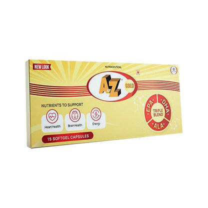 A TO Z Gold Softgel 15'S - Global Surgicals