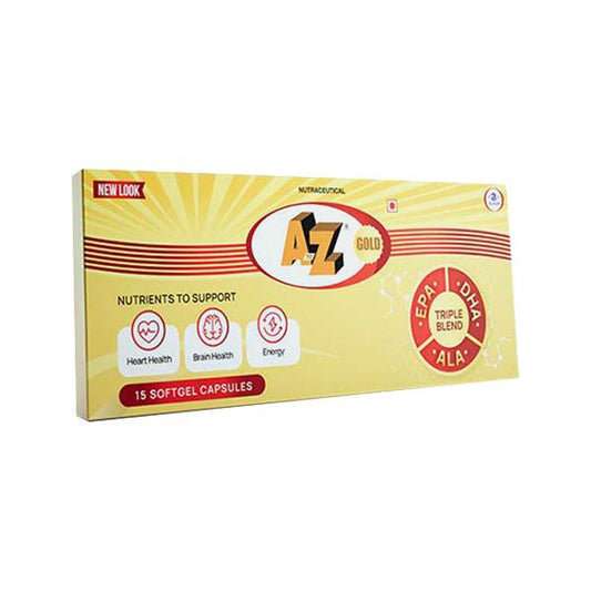A TO Z Gold Softgel 15'S - Global Surgicals