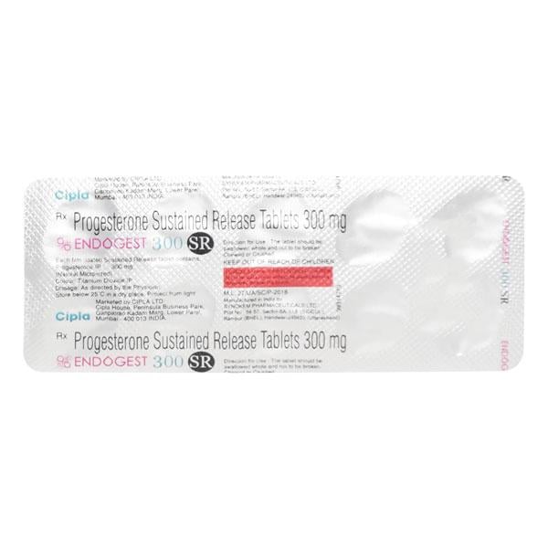 Endogest SR 300mg Tablet 10'S