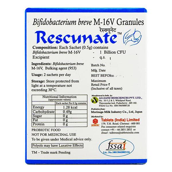 RESCUNATE Granules 2X0.5gm